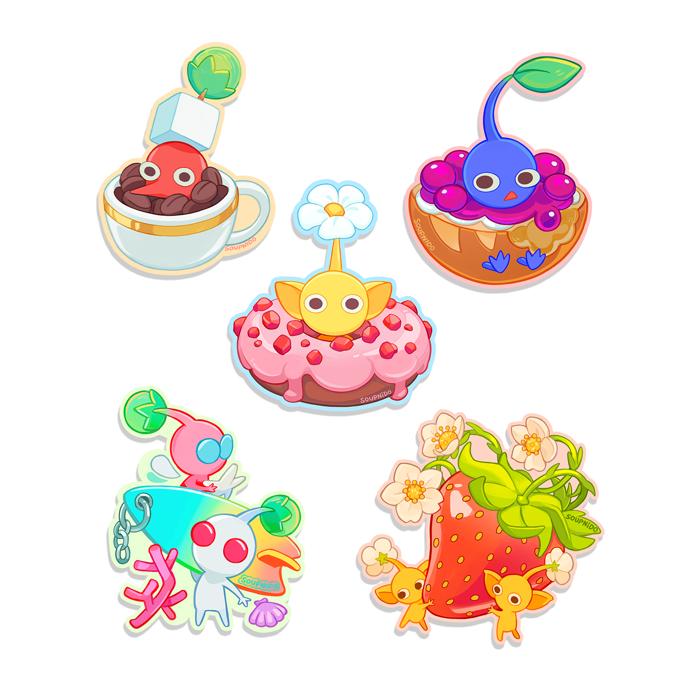 Bloom Buddies Stickers & Magnets