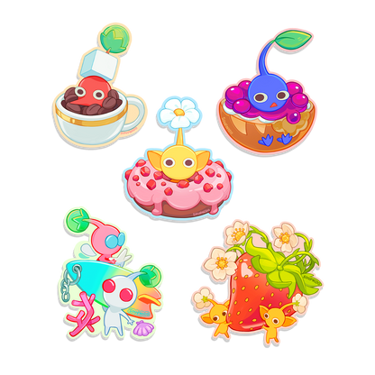 Bloom Buddies Stickers & Magnets