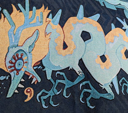 Draconification Woven Blanket
