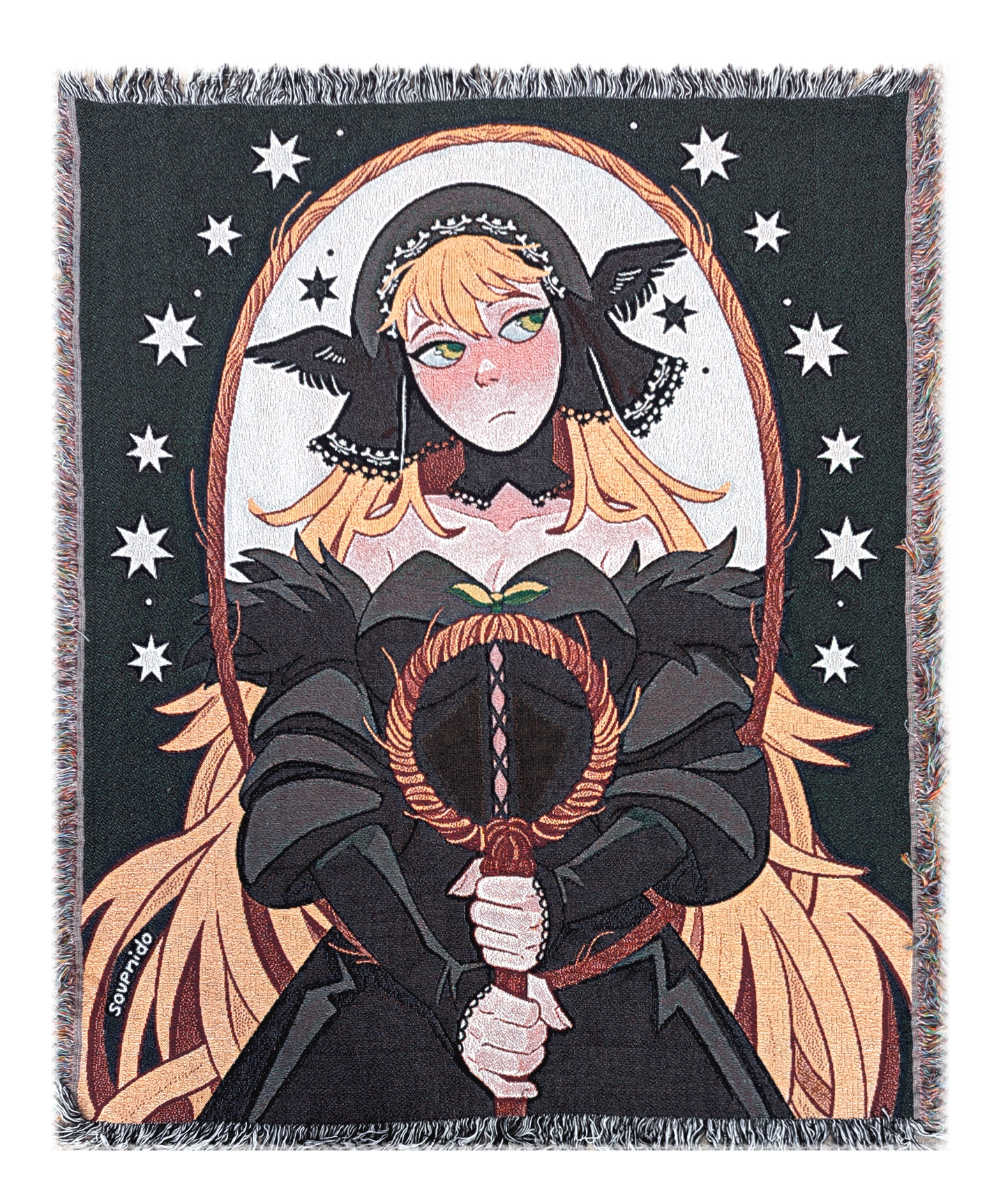 Dungeon Mage Woven Blanket