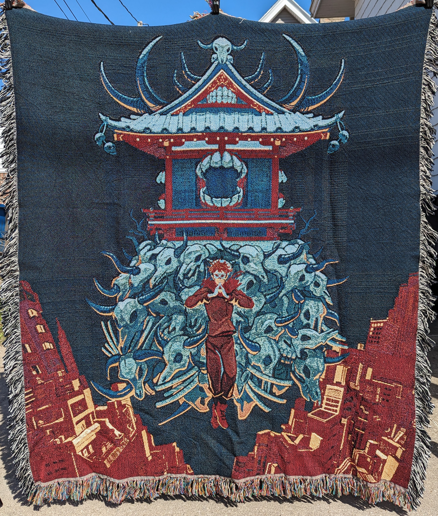 Malevolent Woven Blanket