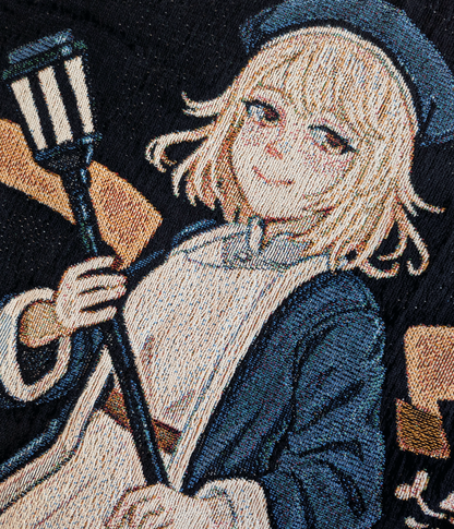 Unraveled & Rewoven Woven Blanket