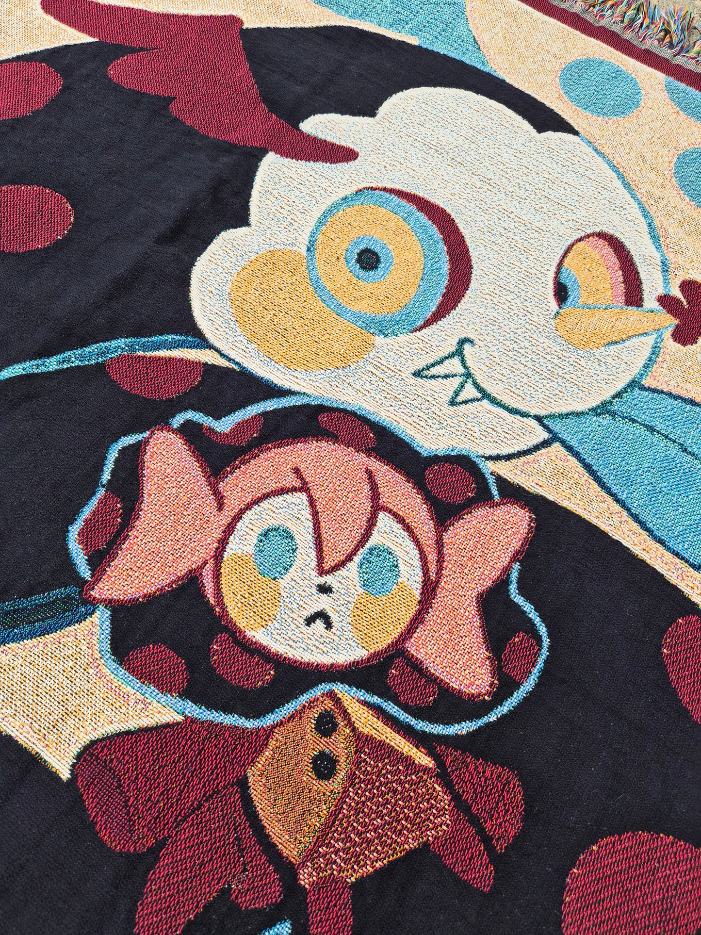 Dessert Witch Woven Blanket